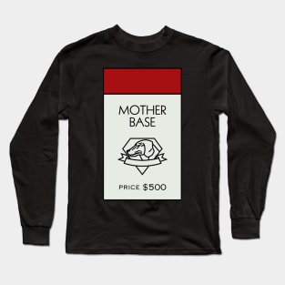 Mother Base - Property Card Long Sleeve T-Shirt